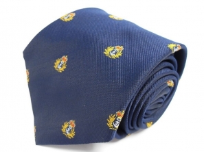 Royal Navy Cap Badge Tie