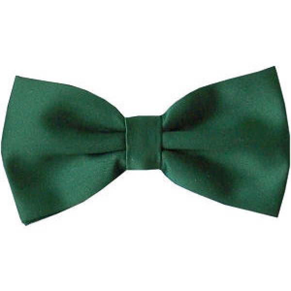 Bottle Green Bow Tie With Free And Fast UK Delivery