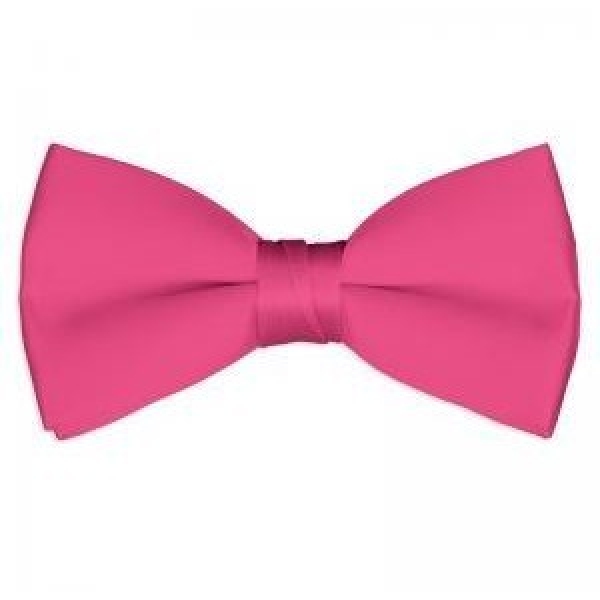 Hot Pink Bow Tie With Free And Fast UK Delivery