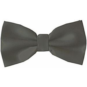 Dark Grey Bow Tie 