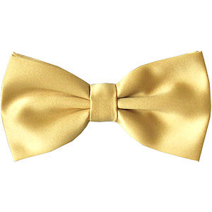 Gold Bow Tie 
